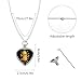 Peanut Graphic Pet Urn Necklace for Dog Cat Ashes Cremation Jewelry Memorial Loss Keepsake Pendant