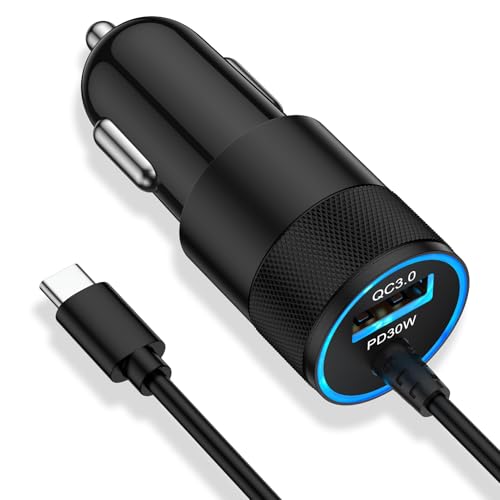 Motorola Razr & G Stylus USB-C Car Charger with 3ft Cable