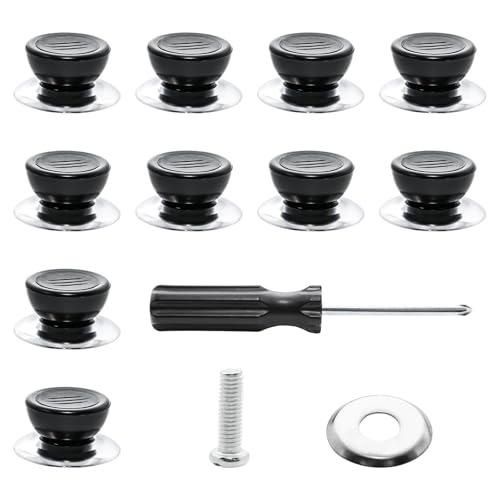 YUYUDEHM 10 PCS Replacement Pot Lid Top Knob, Universal Pot Lid Grips for Saucepan Covers