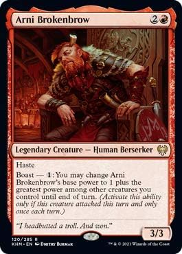 Crystalcommerce Card: Arni Brokenbrow - Collectible Card - 1 Piece