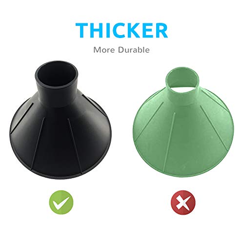 FITSPT Magical Car Ice Scraper Snow Scraper for Car Window Scraper Round Windshield Scraper Car Snow Brush Ice Scraper Round Ice Scraper Cone Ice Scraper Ice Removal Tool