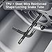 Two-Way Articulating Borescope with Light for iPhone and Andriod Users, Inspection Camera Industrial Endoscope with 8.5mm Articulated Probe Waterproof Lens, 3.3ft Semi-Rigid Gooseneck Tube