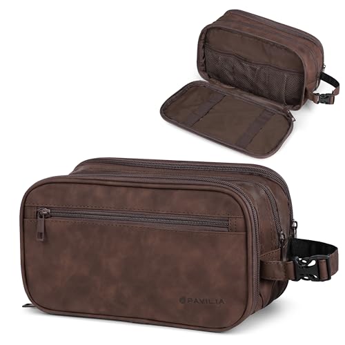 Trousse Dopp de toilette pour homme organiseur cosmétiques et rasage