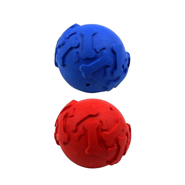 Foto 4 de 7 de SMELL & SMILE 2PCS Juguetes Mordedores para Perros Juguetes Interactivos Seguro para Cachorros y Perros…