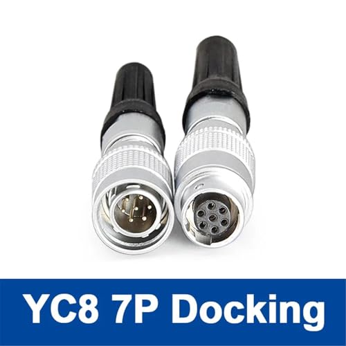 Conector circular YC8 multipolo con acoplamiento push-pull autoblocante de 7 pines 2