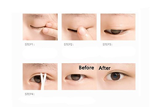 Miniatura 6 de 240 pares (480 unidades) Adhesivos invisibles de doble cara para párpados, levantamiento instantáneo de párpados sin cirugía, sin látex,