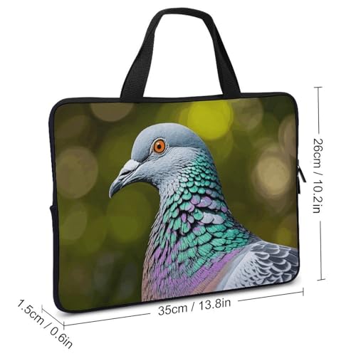 Housse tablette et PC portable Gris Pigeon : finitions soignées et textile premium - 3