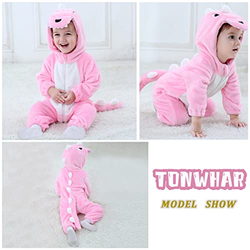 image for TONWHAR Kids' And Toddlers' Infant Tiger Dinosaur Animal Fancy Dress C