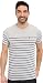 U.S. Polo Assn. Men's Solid and Stripe Round-Neck T-Shirt