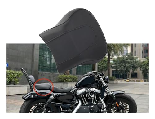 Asiento trasero de motocicleta Softail Fat Boy Night Train Springer 2006-2017 3