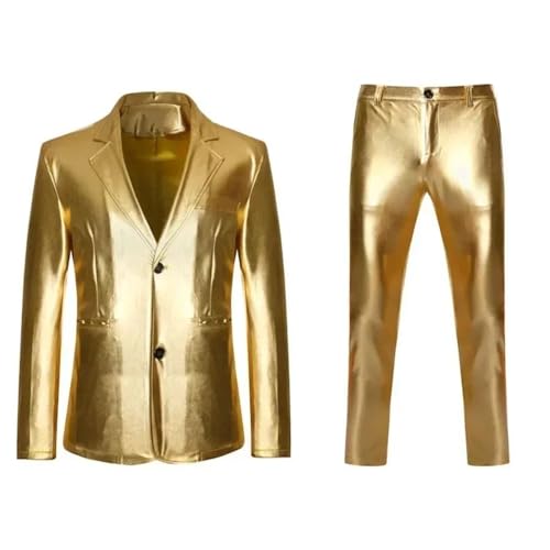 Men's 2-Piece Stage Suit - Blazer & Pants Set for Performances & Nightclub2
