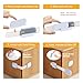 10-Pack Child Safety Cabinet Locks，Adjustable No Drilling Baby Proofing Strap Latches for Drawers,Cupboard,Cabinets,Fridge,Toilet Seat,Door,Closet–No Tool Easy 3M Adhesive Installation