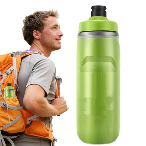 Vaso térmico aislado de 620 ml impermeable y reutilizable para bicicleta 2
