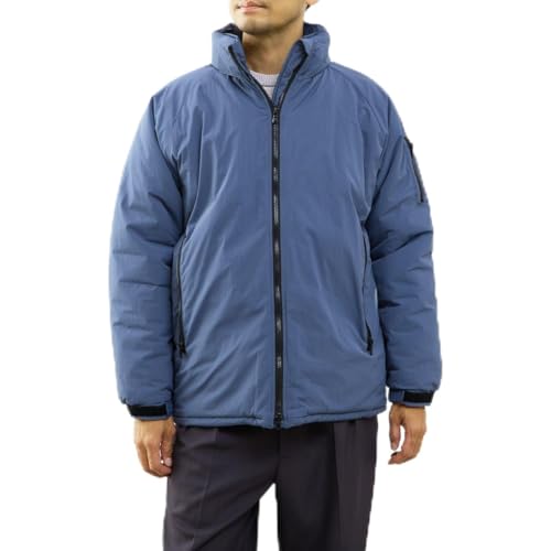 [メンズメルローズ] MASTER FRAME/マスターフレーム タスランナイロンパテッドブルゾン 01ブルーグレー 4(L)