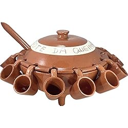 Cazuelas Para Queimadas Desconocido QUEIMADA GALLEGA Barro 12 Servicios (con O SIN Tapa) 12 POCILLOS Y CUCHARÓN (con Tapa)