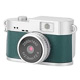 Visualisation en temps réel : ce petit appareil photo numérique est équipé d'un écran couleur de 1,47 pouces, vous permettant de visualiser instantanément des photos et des vidéos. La lumière de remplissage LED intégrée, peut être réglée pour être allumée en permanence, peut améliorer la qualité des photos et des vidéos.