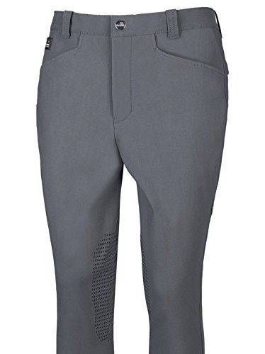 equiline Hombre Equitación Curtis Marrone de color marrón Rodillera Grip X de Grip Technology, 52