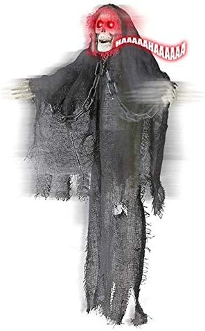 WIDMANN vd-wdm01390&nbsp;Grim Reaper Animated Trembling with Bright Eyes, Grey, One Size