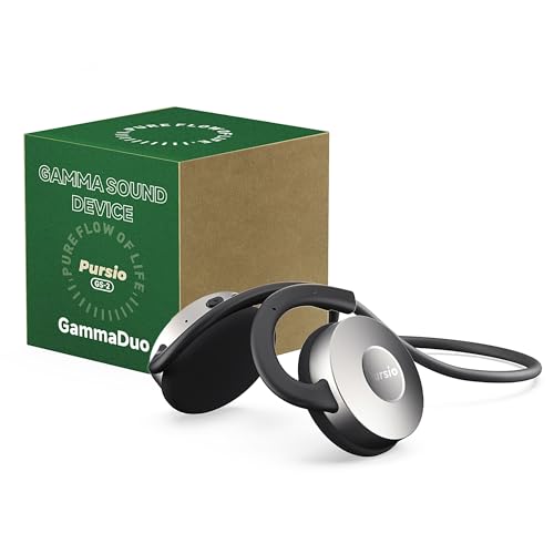 DIGIPACE 40Hz Gamma Sound Therapy Machine Gamma Audio Meditation Headset, Behind-Ear Design, USB-C Charging