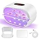 Kizaten UV Lampe für Harz,Doppelseitige UV Resin Lampe mit LED Anzeige,36W Schnelle Aushärtung Einstellbare Zeiteinstellung,Geteilt Verwendbar für DIY,Harz,Formen,Schmuckherstellung
