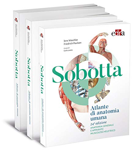 9788821451324 Sobotta. Atlante di anatomia umana, 3 volumi indivisibili