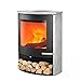 Produktbild TermaTech S01-642 TT22S Kaminofen Speckstein | Front Schwarz/A+