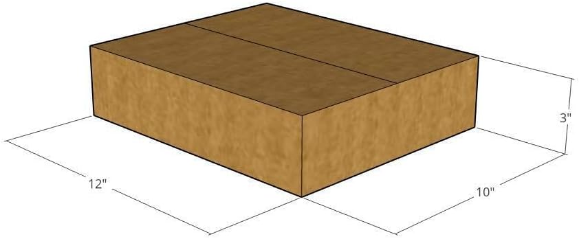 12x10x3 New Corrugated Boxes for Moving or Shipping Needs 32 ECT