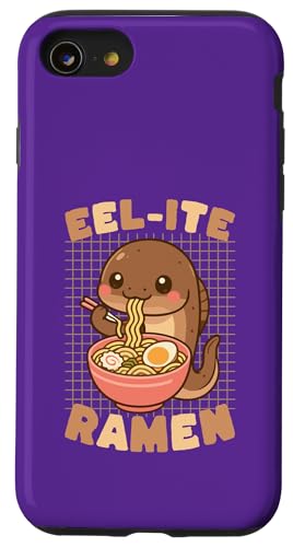 Eel-ite Ramen Noodles Kawaii Cute Funny Case for iPhone SE (2020) / 7/8