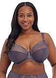 Elomi Women's Plus Size Matilda Underwire Plunge Bra, Storm, 42H