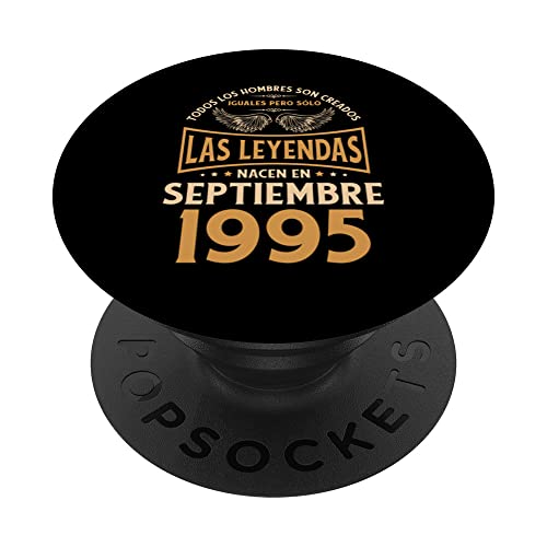 Cumpleaños Hombre Regalos Las Leyendas Septiembre 1995 PopSockets PopGrip Intercambiable