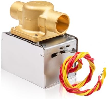 for Honeywell V8043e1012 Zone Valve, V8043e1012 3/4" Sweat Zone Valve,2-Way 4-Wire Thermostat Control and An End Switch for Boilers/Hydronic Heating System
