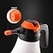 SPTA Cordless Pump Sprayer, Cordless Foam Cannon, 8.4V 1.8L Cordless Foam Sprayer Full Function Wash Foam Gun for Car Washing and Cleaning
