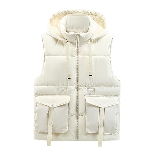 Gilet chaud veste cargo homme doté de multiples poches pratiques
