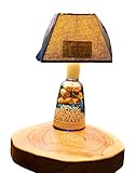 lampade bottiglia sambuca  Lampada Bottiglia Liquore Completa di Paralume - Elegante e ripiena all\'interno (BOMBAY) (Gin Mare)