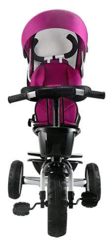 Image of Toyzoy Mario Cycle for Kids (Ages 2 to 5 Years) | Tricycle for Boys & Girls|Cycle with Cushioned & Comfortable Seat, 360* Rotating Seat, Non- Slippery Pedals | Carrying Capacity - 30kgs (Pink)