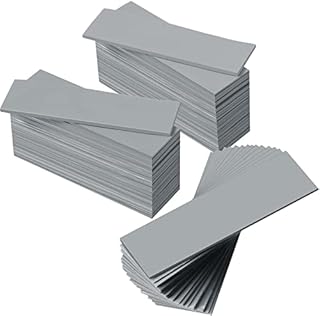 Outus 30 Pieces 2.6 x 0.8 Inch Silicone Thermal Pad Reusable Thermal Conductive Silicone Pad Each Thick for Gpu Heatsink Cpu Chip Heat Conduction or LED Heat Conduction (Dark Gray)