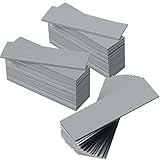 Outus 30 Pieces 2.6 x 0.8 x0.1 Inch Silicone Thermal Pad Reusable CPU SSD Thermal Conductive Silicone Pad Each Thick for Gpu Heatsink CPU Chip Heat Conduction or LED Heat Conduction(Dark Gray)