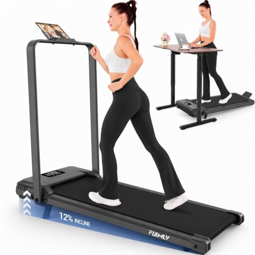 FUNMILY Upgrade Walking Pad Folding Treadmill with...