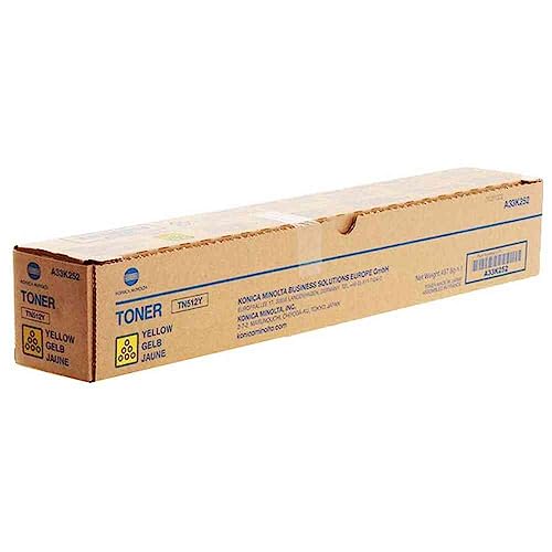 Kompatibel zu Konica Minolta A33K252 / TN-512Y Tonerkartusche, gelb