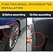 KJWPYNF Car Wheel Spacers Adapter for Opel Astra Ampera-E Mokka for Cascada Crossland X 2Pieces 15/20/25/30/35mm PCD 5x105 CB 56.6mm Wheel Spacer Adapter 5 Lug Suit