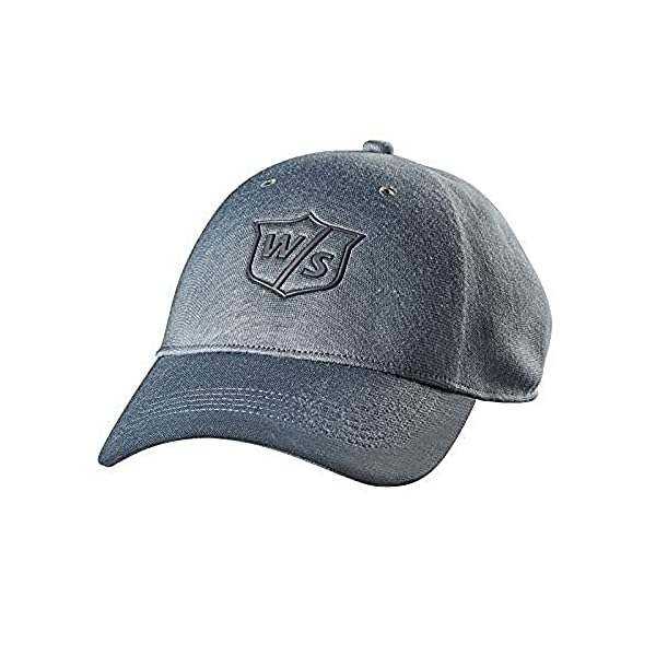 Wilson Staff One Touch Golf Cap, Ash Light Grey