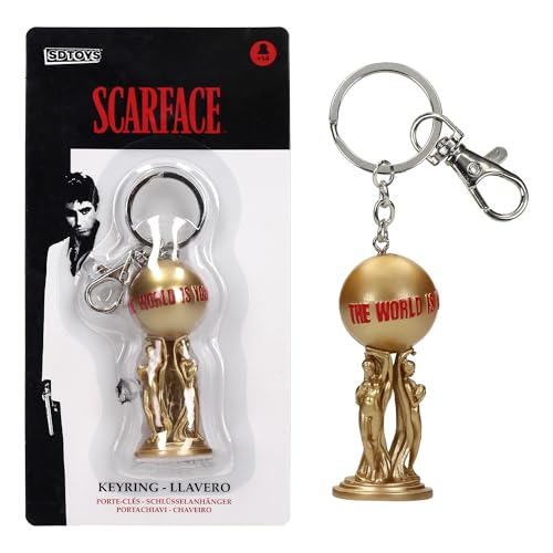 SD TOYS - Porte-clés 3D The world is yours Scarface