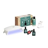 Manucurist Green Flash Essentials Gel Nail Polish Kit - 24W LED Nail Lamp + Base Coat + Top Coat + D