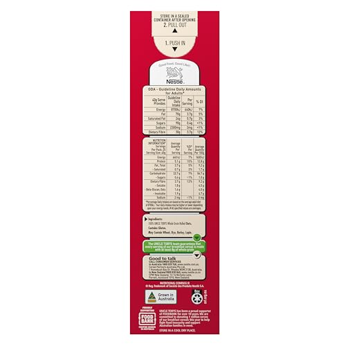 Uncle Tobys Traditional Oats 1kg.