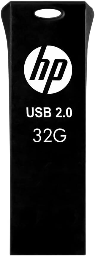 HP v207w 32GB USB 2.0 Pen Drive,Black