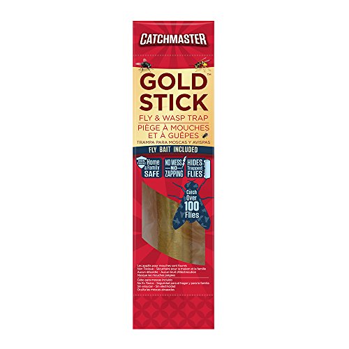 Catchmaster 912r mini gold stick fly catcher w/multi-ba…