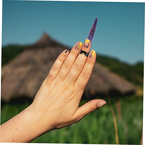 FOMIYES Suporte De Papel De Extensão De Arte De 200 Peças Ferramenta De Francesa Ferramenta De Conju