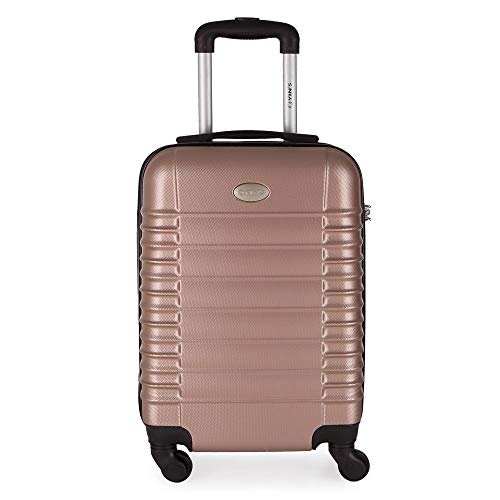 Mala de Viagem em Abs, Yins, 48 cm, Rosê