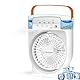 Journeyside Klimaanlage Mobil 4 In 1, Mini Klimaanlage Tragbare Kleine Luftkühler Beigefügt mit 600ML Klimagerät, Portable Air Conditioner mit 3 Modi & Bunt Licht, Raumkühler für Räume Büro