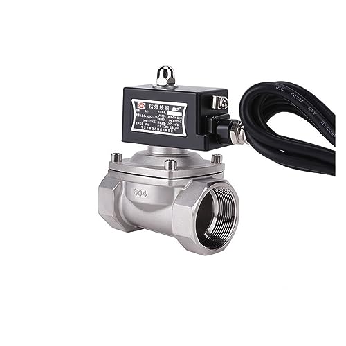 Électrovanne antidéflagrante en acier inoxydable 1-1/2" 220VAC